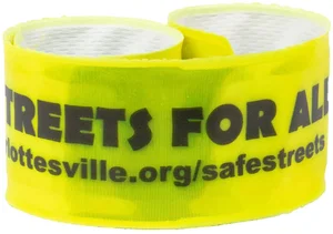 Custom Reflective Wristband - Medium Size