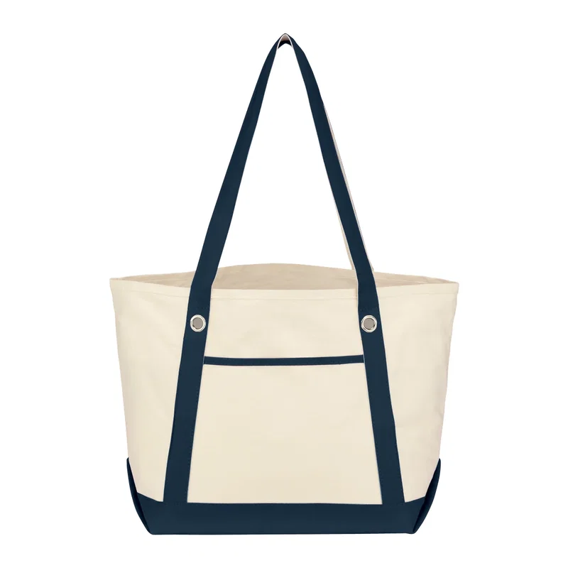 Medium Cotton Canvas Sailing Tote Bag — view 23