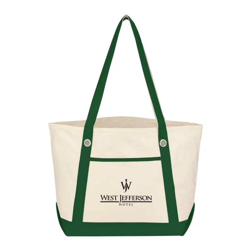 Medium Cotton Canvas Sailing Tote Bag — view 4