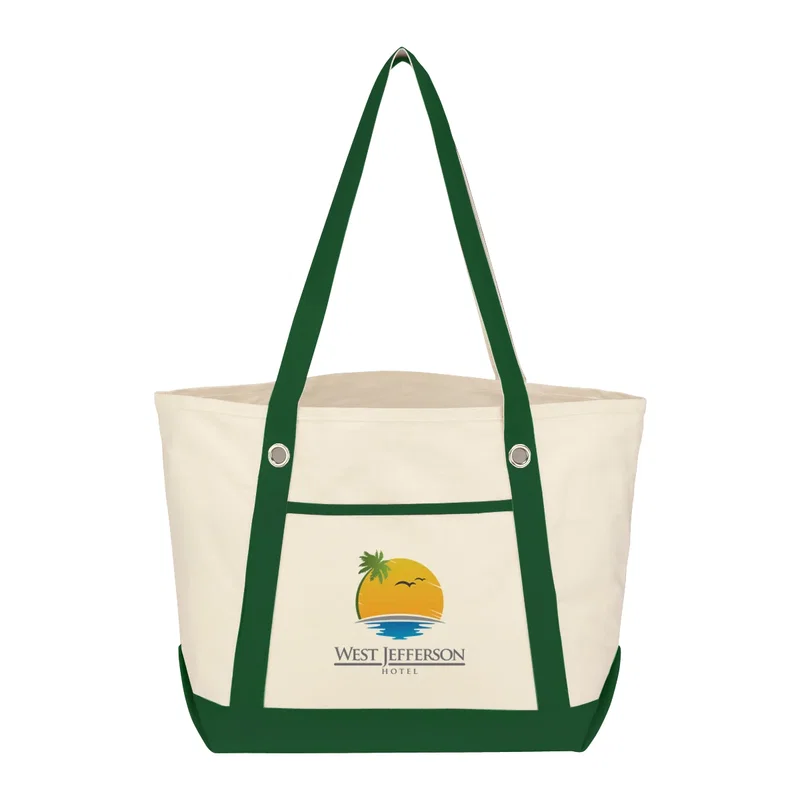 Medium Cotton Canvas Sailing Tote Bag — view 34