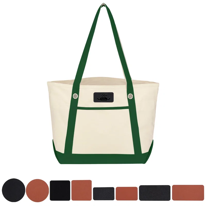 Medium Cotton Canvas Sailing Tote Bag — view 36