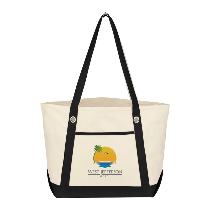 Medium Cotton Canvas Sailing Tote Bag — view 42