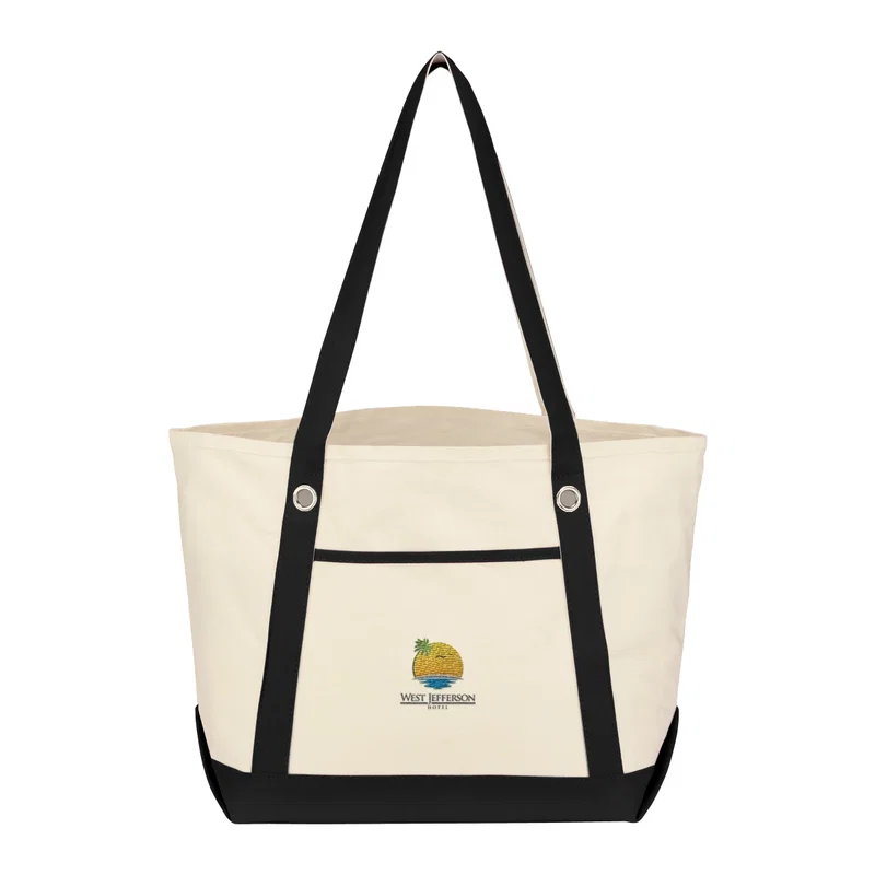 Medium Cotton Canvas Sailing Tote Bag — view 43