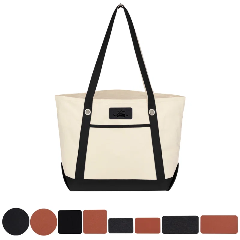 Medium Cotton Canvas Sailing Tote Bag — view 44