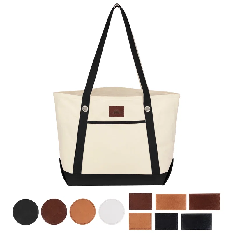 Medium Cotton Canvas Sailing Tote Bag — view 45