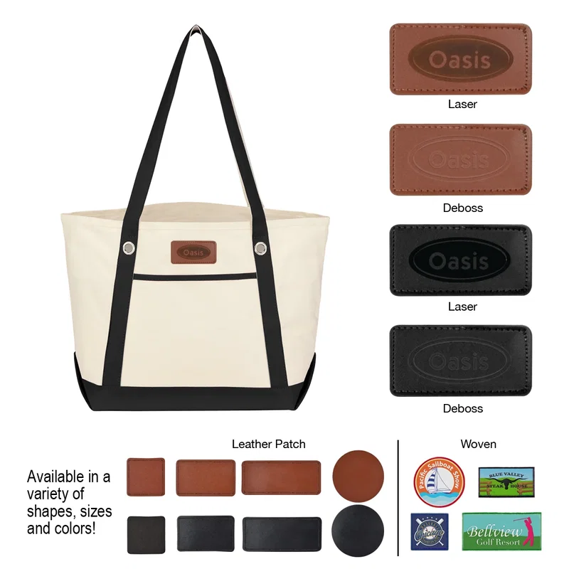 Medium Cotton Canvas Sailing Tote Bag — view 46