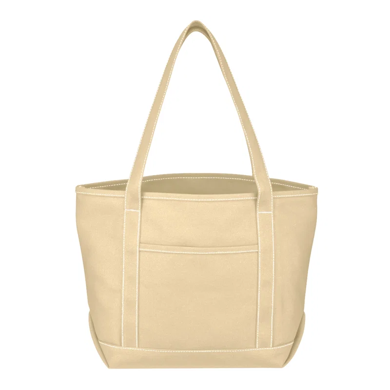 Medium Cotton Canvas Yacht Tote Bag — view 8