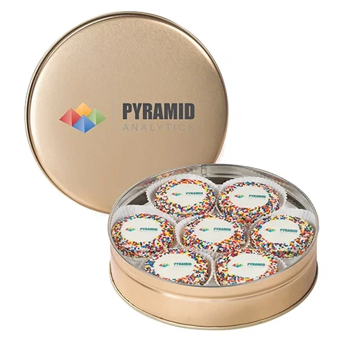 Medium Gourmet Chocolate-Covered Oreo® Tin — view 3