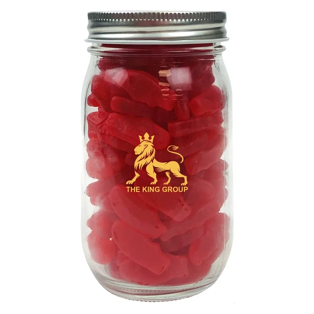 Medium Jar Standard Fill — Clear,Candy Fill: Swedish Fish™ — view 4