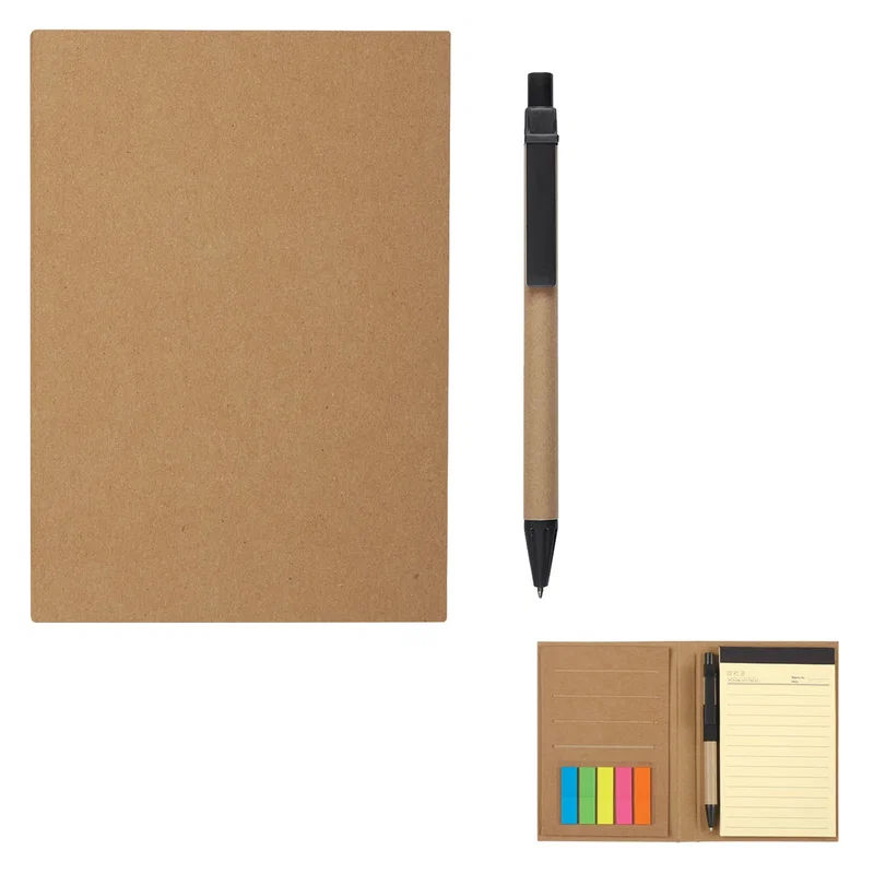 Meeting Mate Notebook w/ Pen & Sticky Flags — view 6
