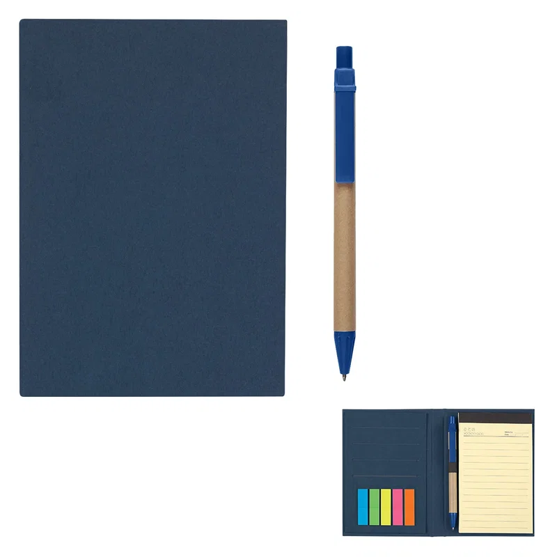 Meeting Mate Notebook w/ Pen & Sticky Flags — view 7