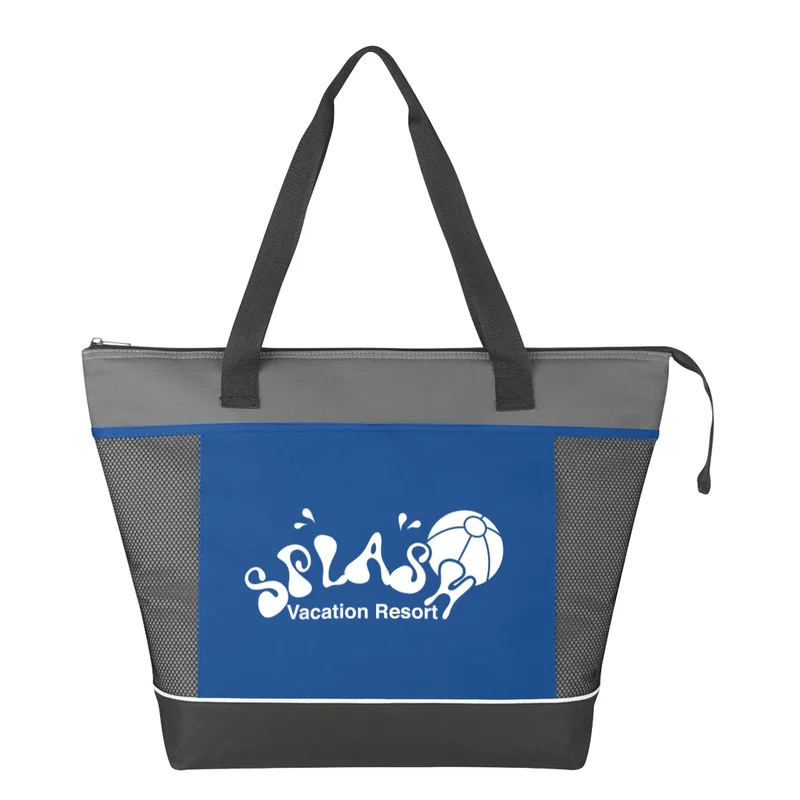 Loaded with groceries to show the generous capacity