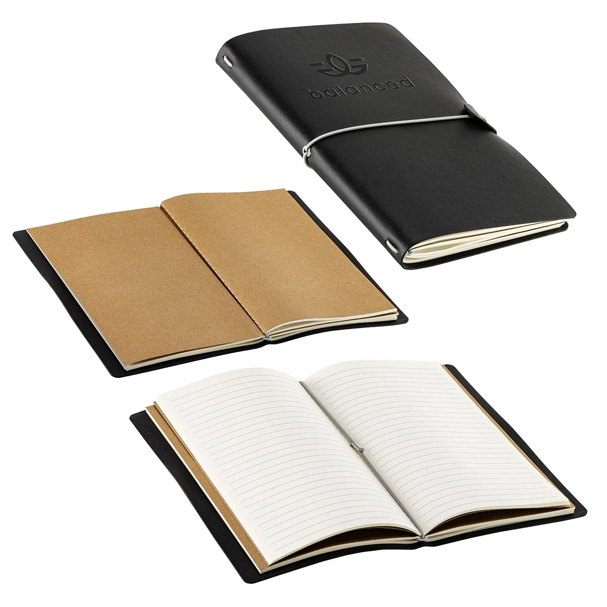 Close-up of the Memoir Softcover Journal's cover texture