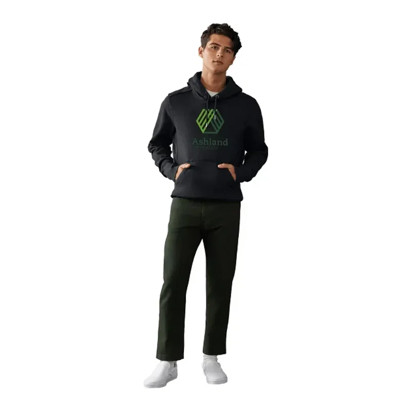 Men's American Giant Classic Heavyweight Fleece Pullover Hoodie — view 8