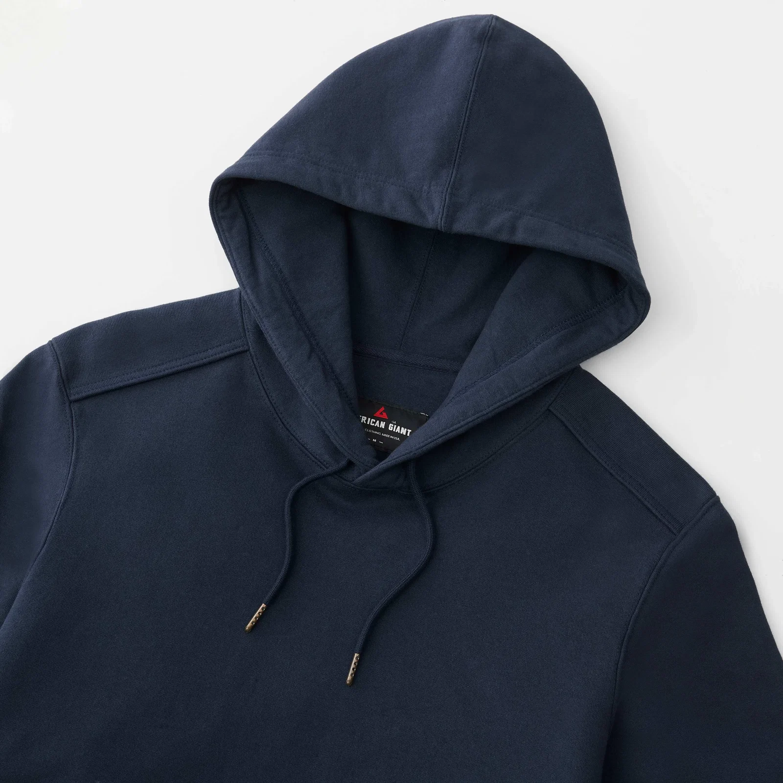 Men's American Giant Classic Heavyweight Fleece Pullover Hoodie — view 23