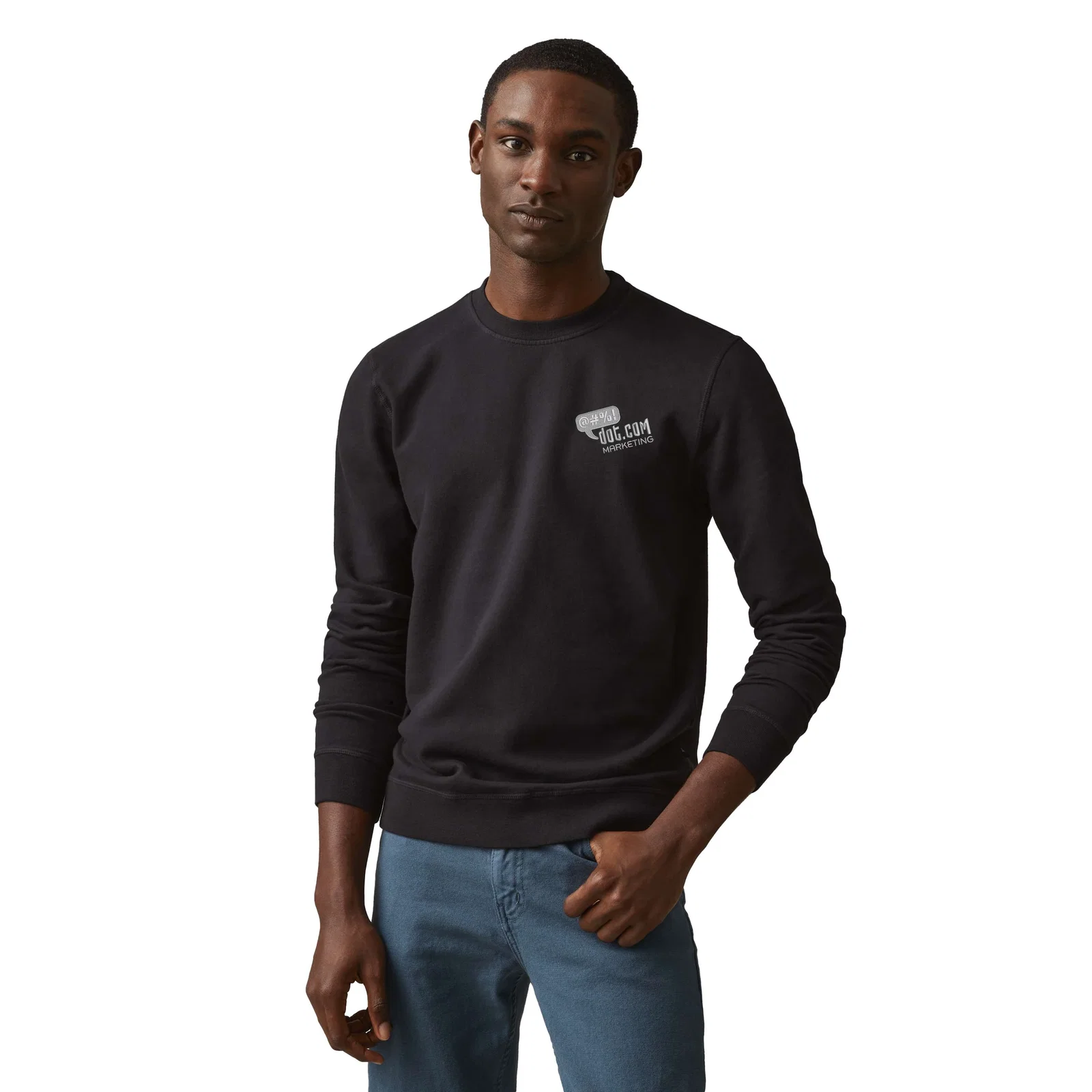 Men's American Giant Everyday Lightweight French Terry Classic Crew Sweatshirt — view 38