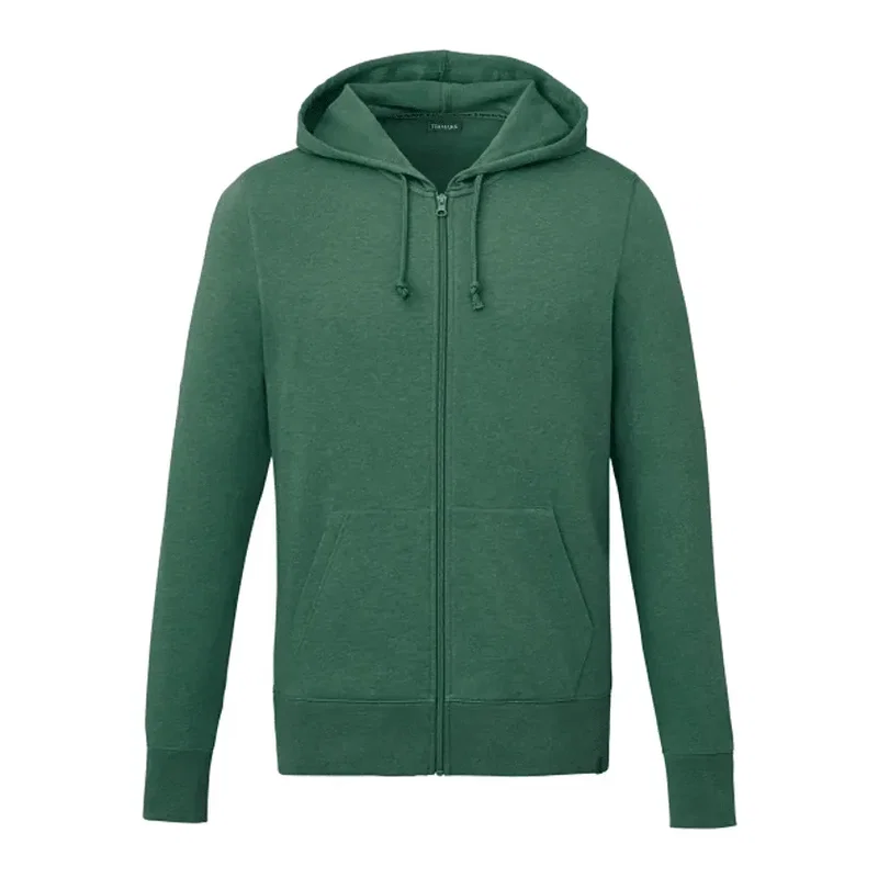 Custom Argus Eco-Fleece Men's Full Zip Hoodie — view 16