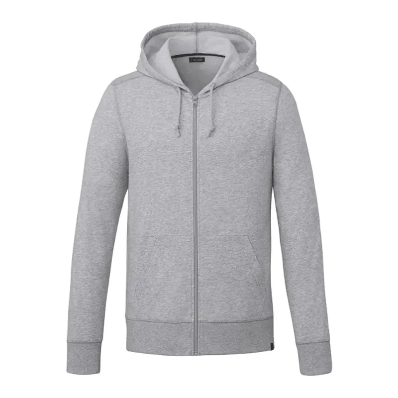 Custom Argus Eco-Fleece Men's Full Zip Hoodie — view 20