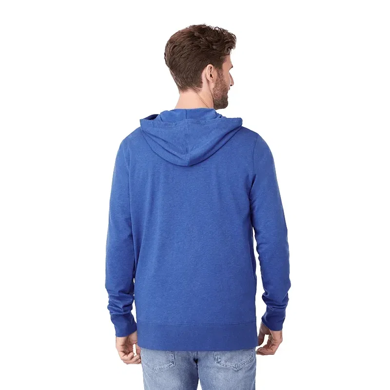 Custom Argus Eco-Fleece Men's Full Zip Hoodie — view 9