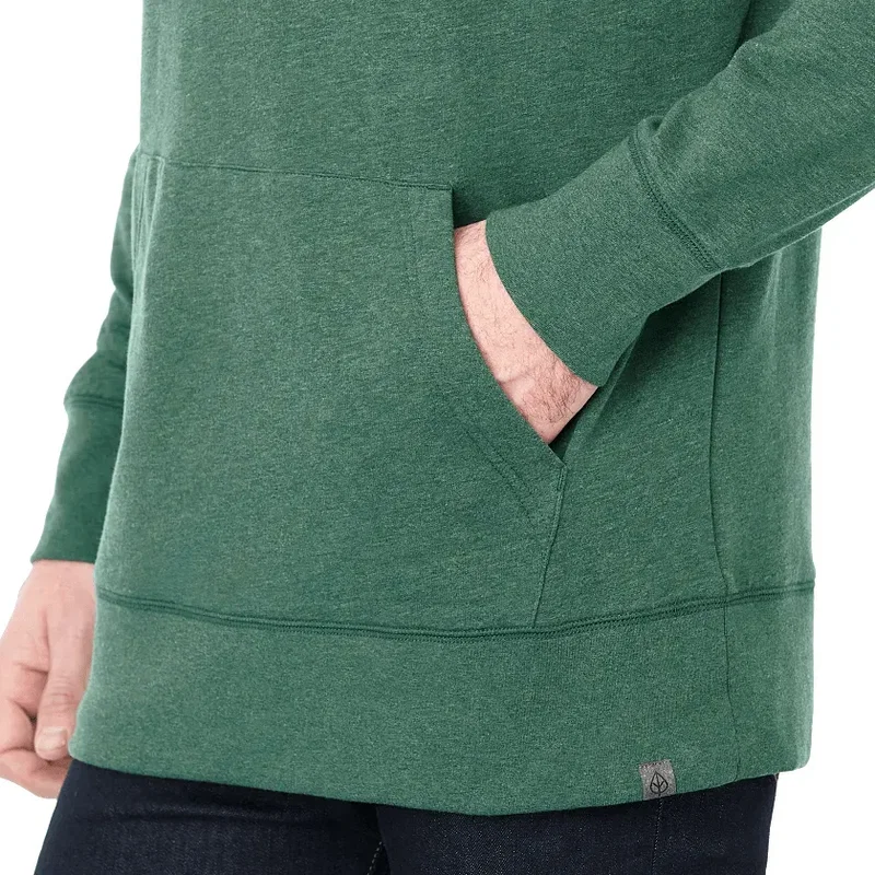 Custom ARGUS Eco Fleece Lightweight Hoodie for Men — view 10