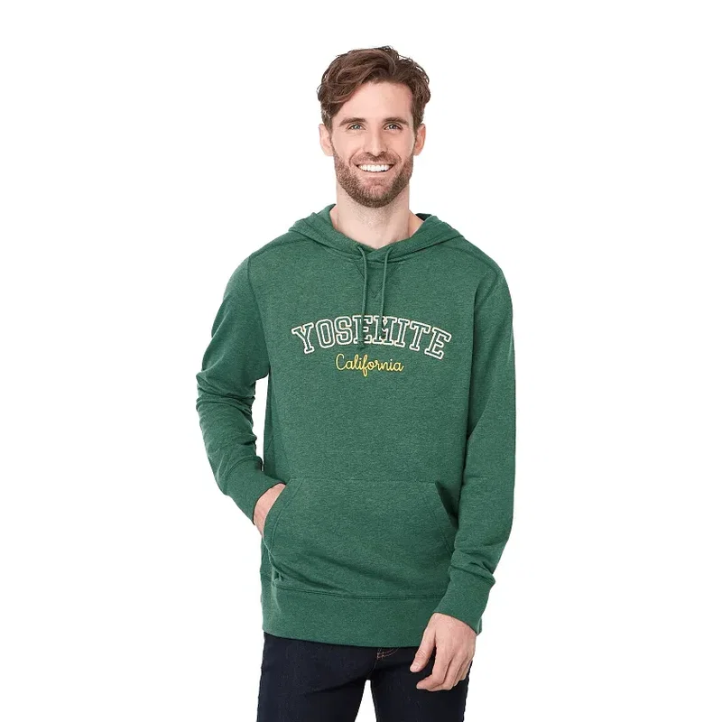 Custom ARGUS Eco Fleece Lightweight Hoodie for Men — view 9