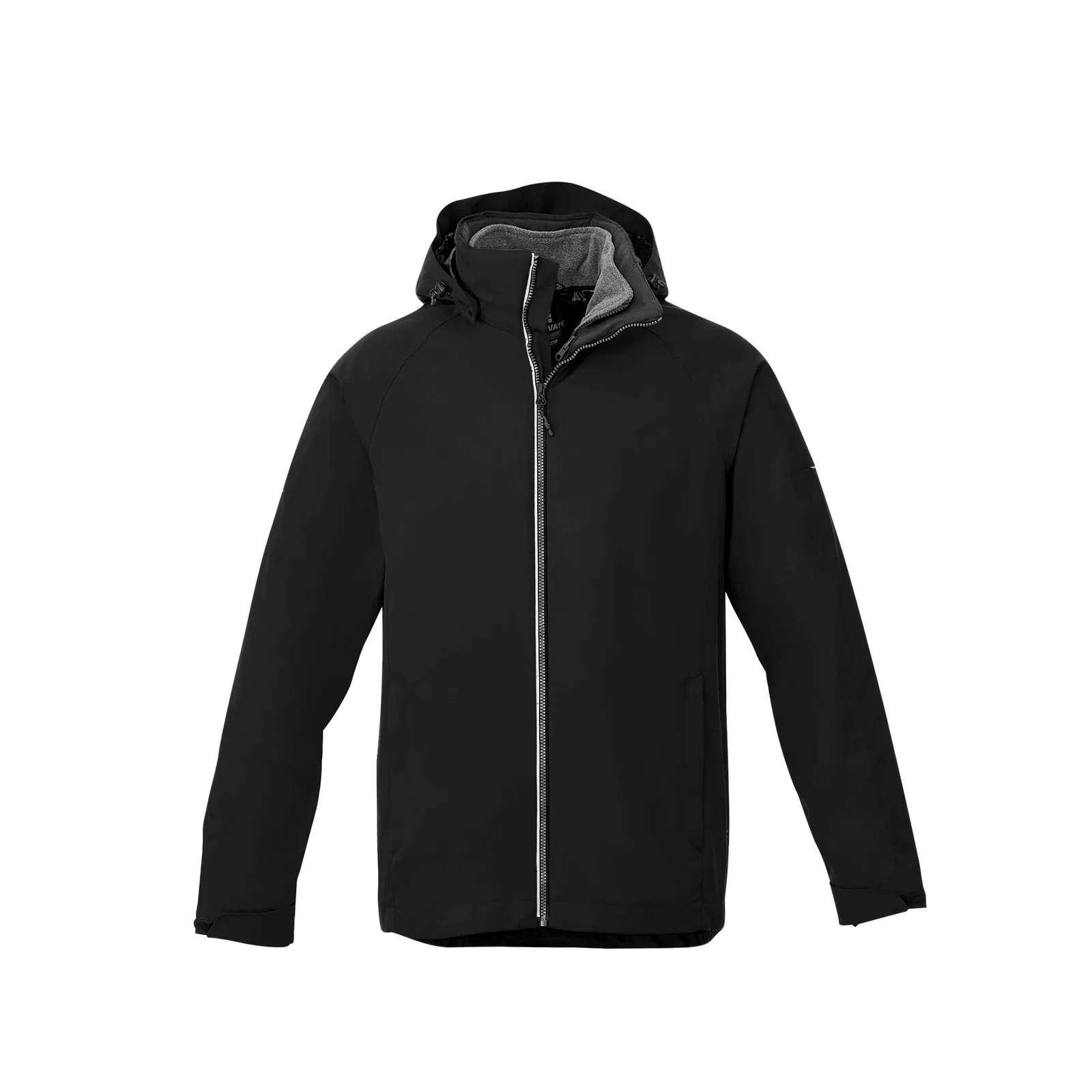Branded Arlington Men's Waterproof 3-in-1 Jacket with Detachable Microfleece Liner — view 50