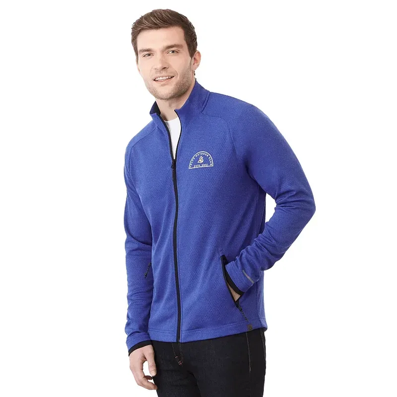 Custom ASGARD Eco Knit Full Zip Performance Jacket for Men — view 20