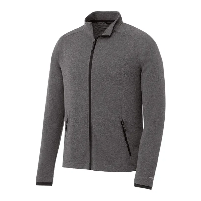 Custom ASGARD Eco Knit Full Zip Performance Jacket for Men — view 30
