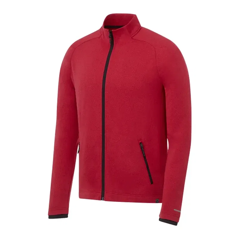 Custom ASGARD Eco Knit Full Zip Performance Jacket for Men — view 7