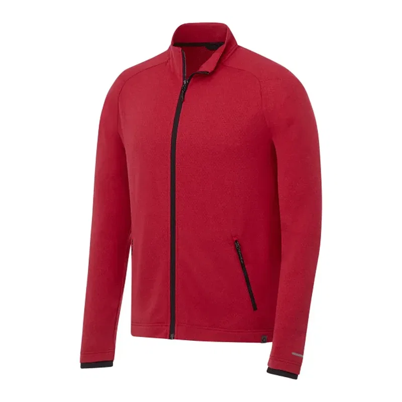 Custom ASGARD Eco Knit Full Zip Performance Jacket for Men — view 8