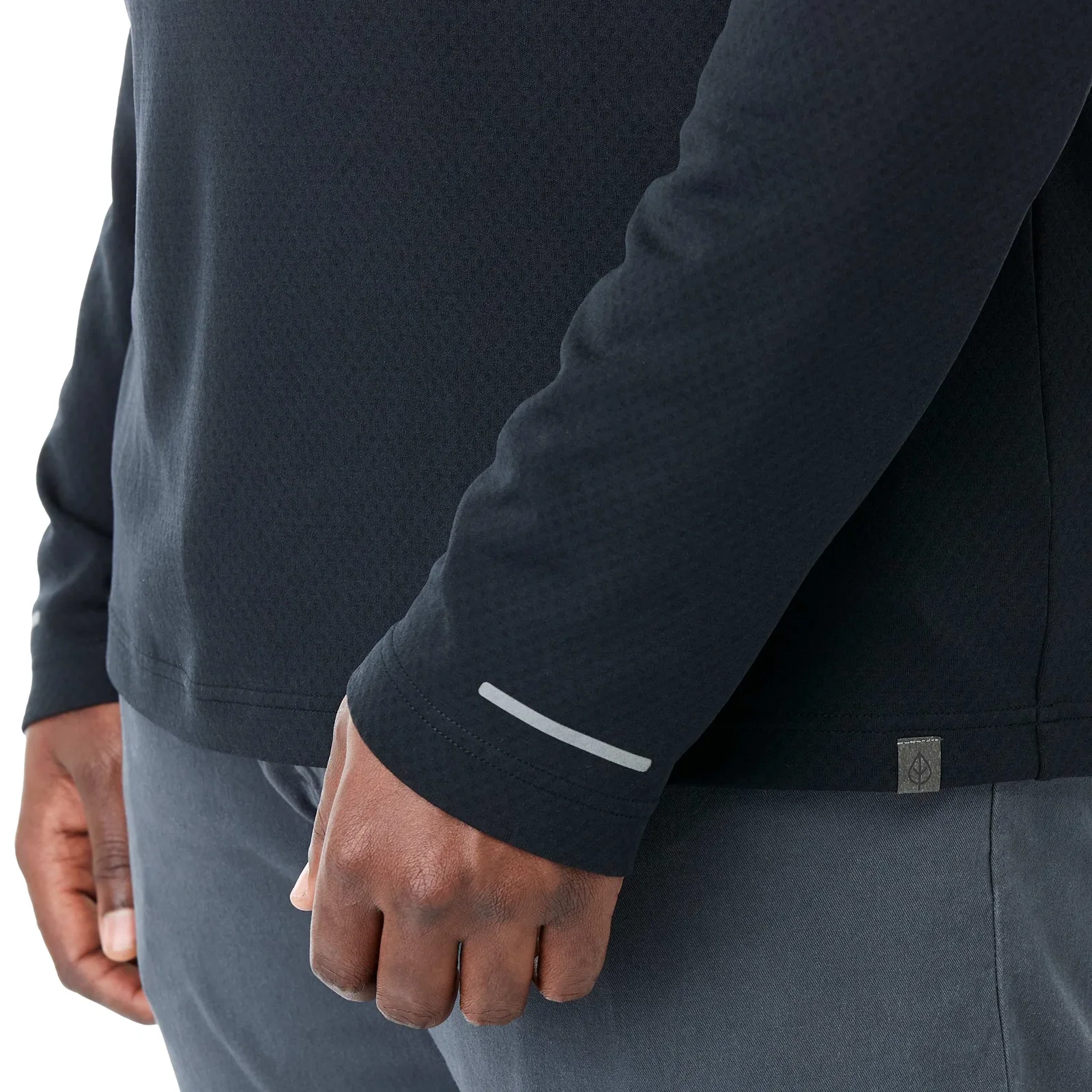 Branded Asgard Eco Knit Performance Quarter Zip for Men — view 31