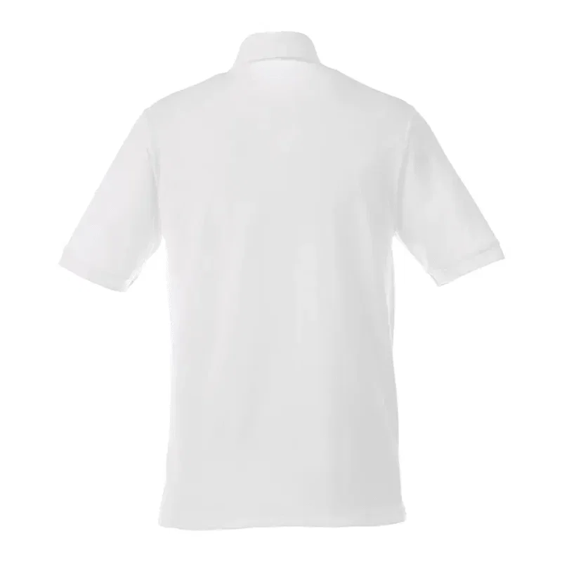 Customizable Men's BELMONT Short Sleeve Pique Polo Shirt — view 2