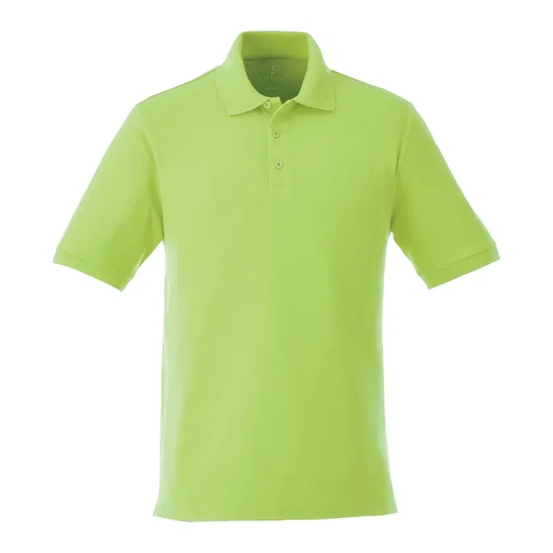 Customizable Men's BELMONT Short Sleeve Pique Polo Shirt — view 25