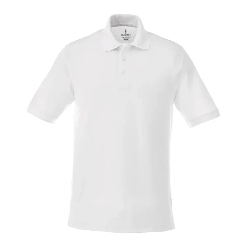 Customizable Men's BELMONT Short Sleeve Pique Polo Shirt — view 5