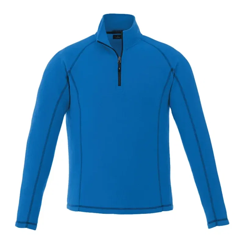 Custom Men's Poly Microfleece Quarter Zip - Bowlen Style — view 12