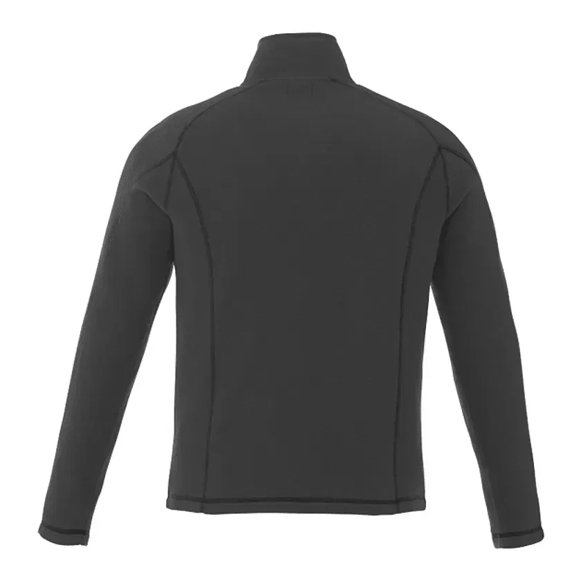 Custom Men's Poly Microfleece Quarter Zip - Bowlen Style — view 2