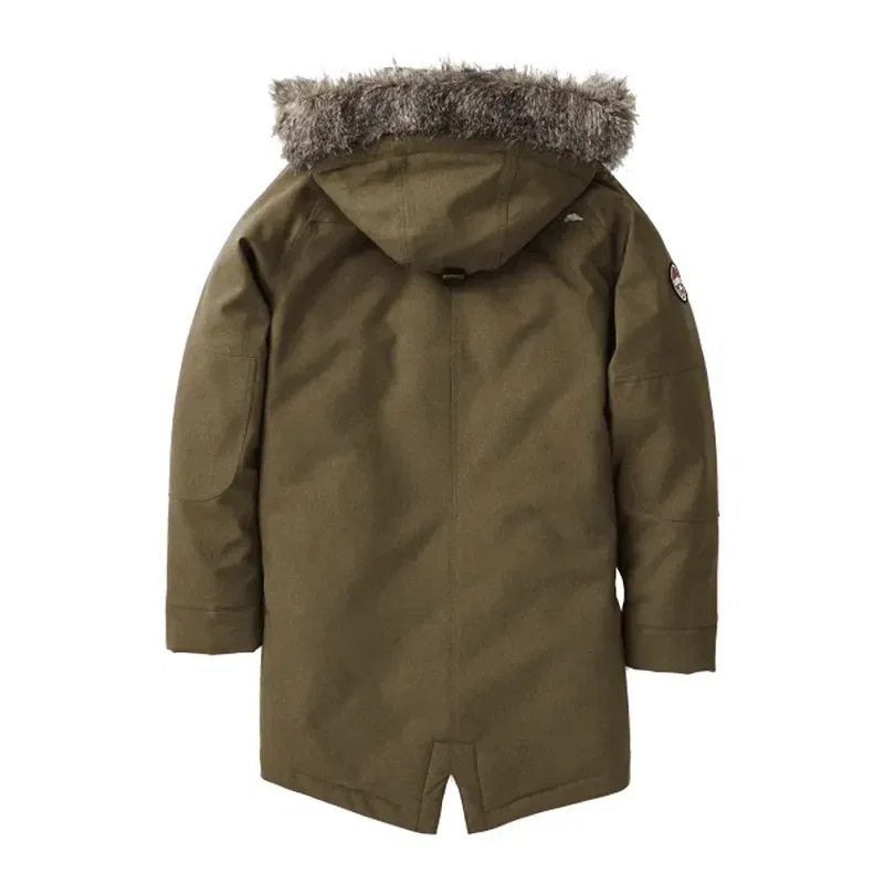 Customizable Bridgewater Insulated Parka Jacket with Detachable Hood - Men's Roots73 Edition — view 2