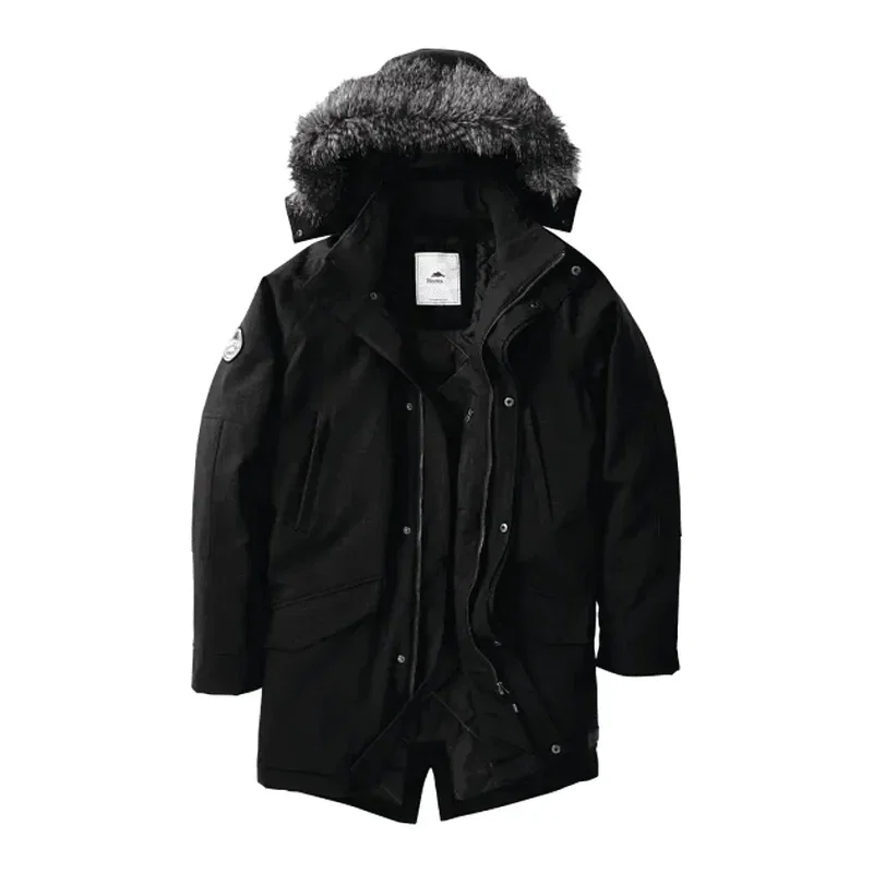Customizable Bridgewater Insulated Parka Jacket with Detachable Hood - Men's Roots73 Edition — view 7