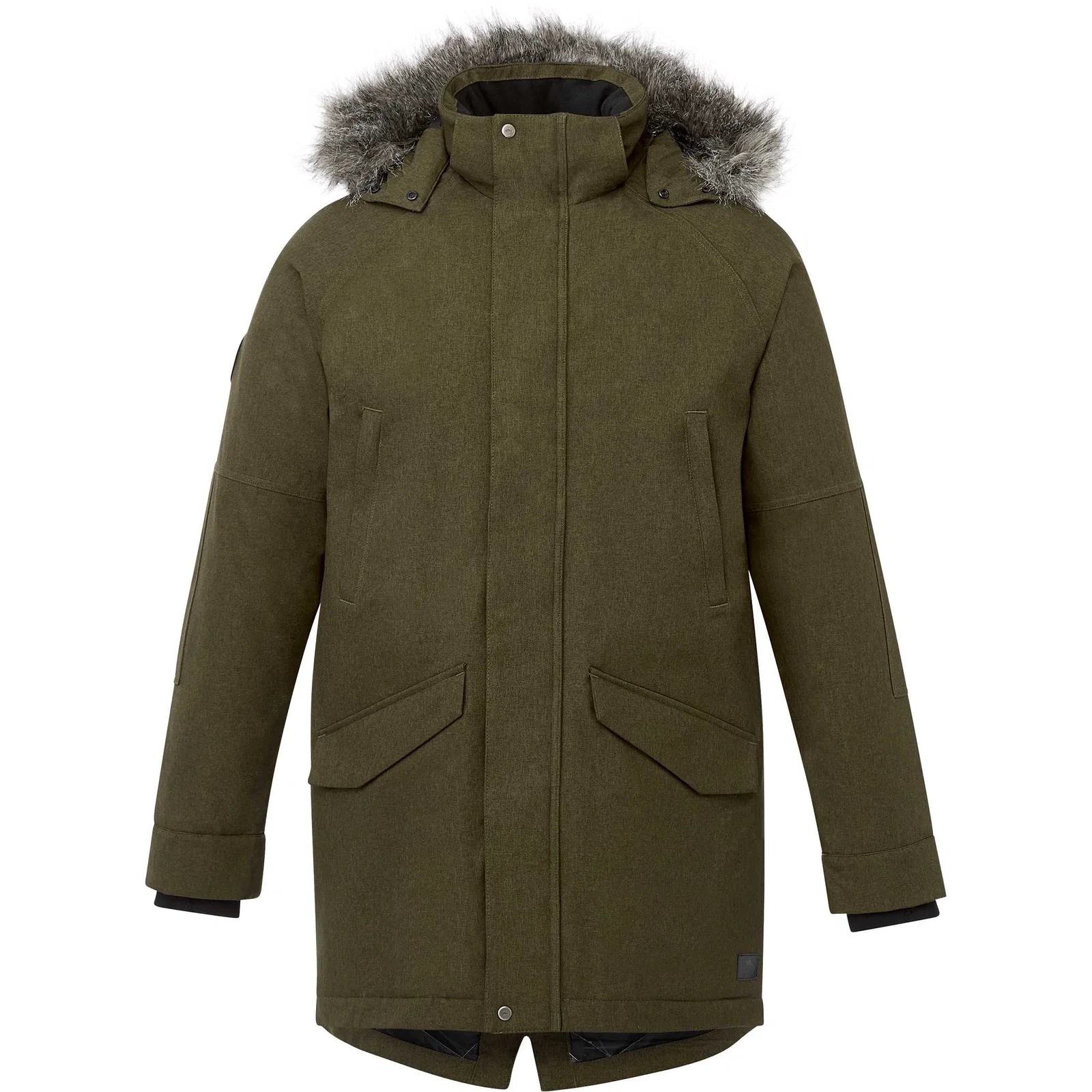 Customizable Bridgewater Insulated Parka Jacket with Detachable Hood - Men's Roots73 Edition — view 9