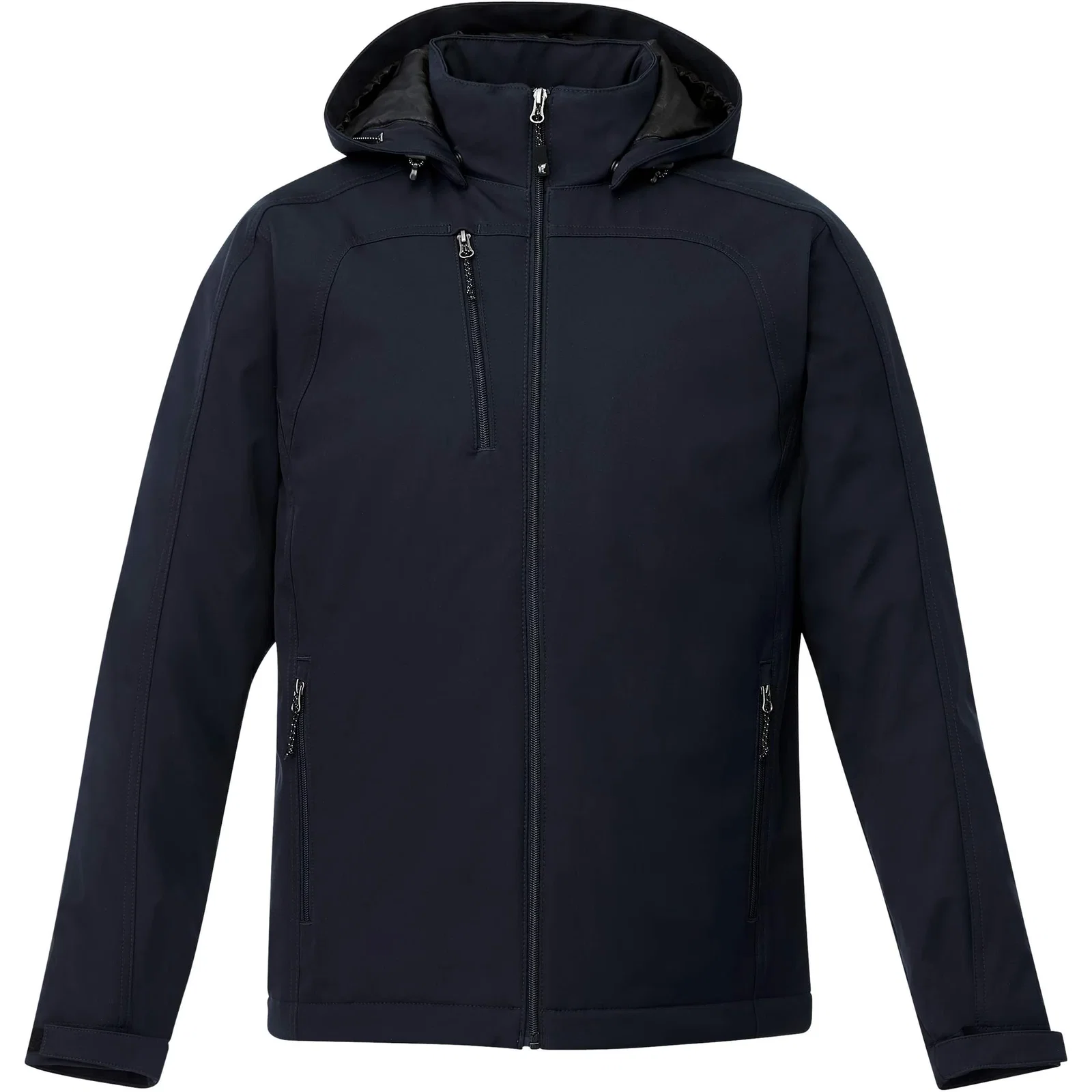 Custom Insulated Softshell Jacket - Men's BRYCE With Hood — view 21
