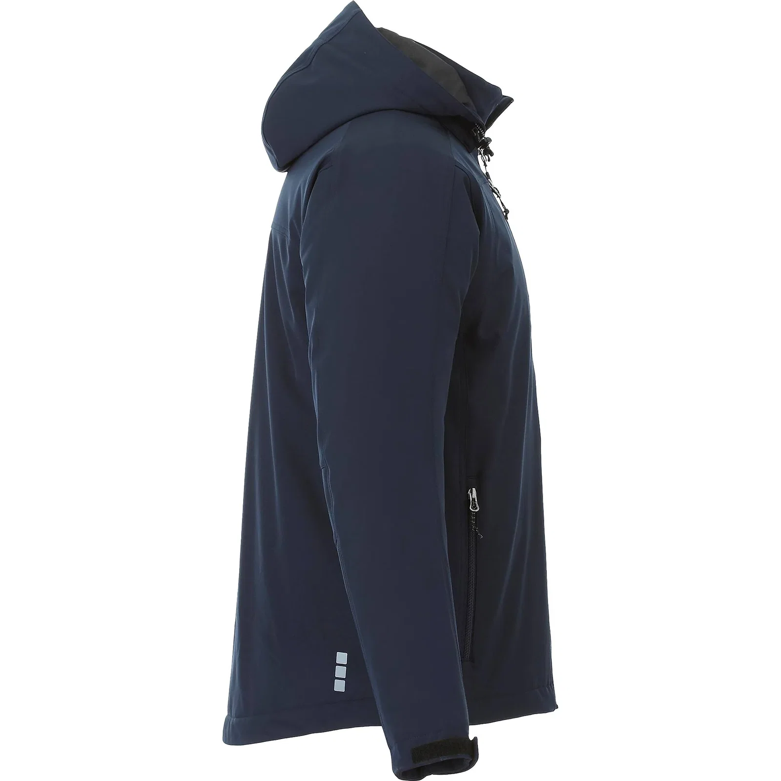 Custom Insulated Softshell Jacket - Men's BRYCE With Hood — view 23