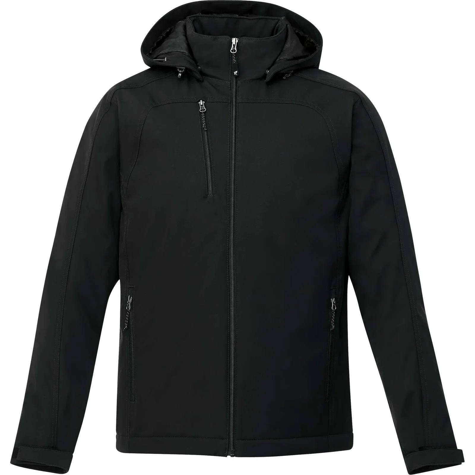 Custom Insulated Softshell Jacket - Men's BRYCE With Hood — view 32