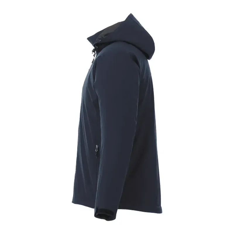 Custom Insulated Softshell Jacket - Men's BRYCE With Hood — view 5