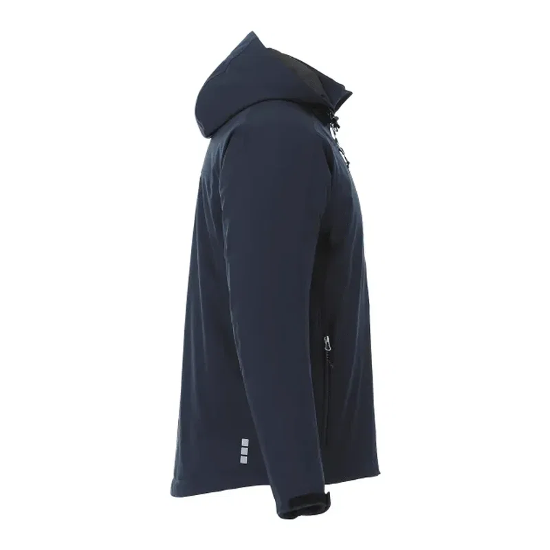 Custom Insulated Softshell Jacket - Men's BRYCE With Hood — view 6