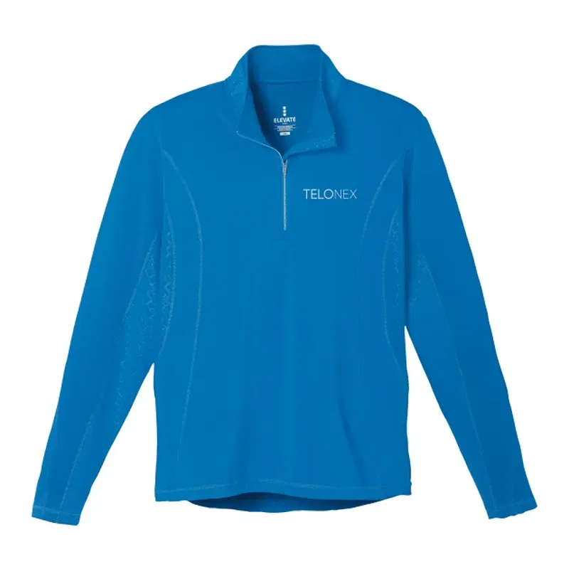 Branded CALTECH Men's Knit Quarter Zip Top — view 13