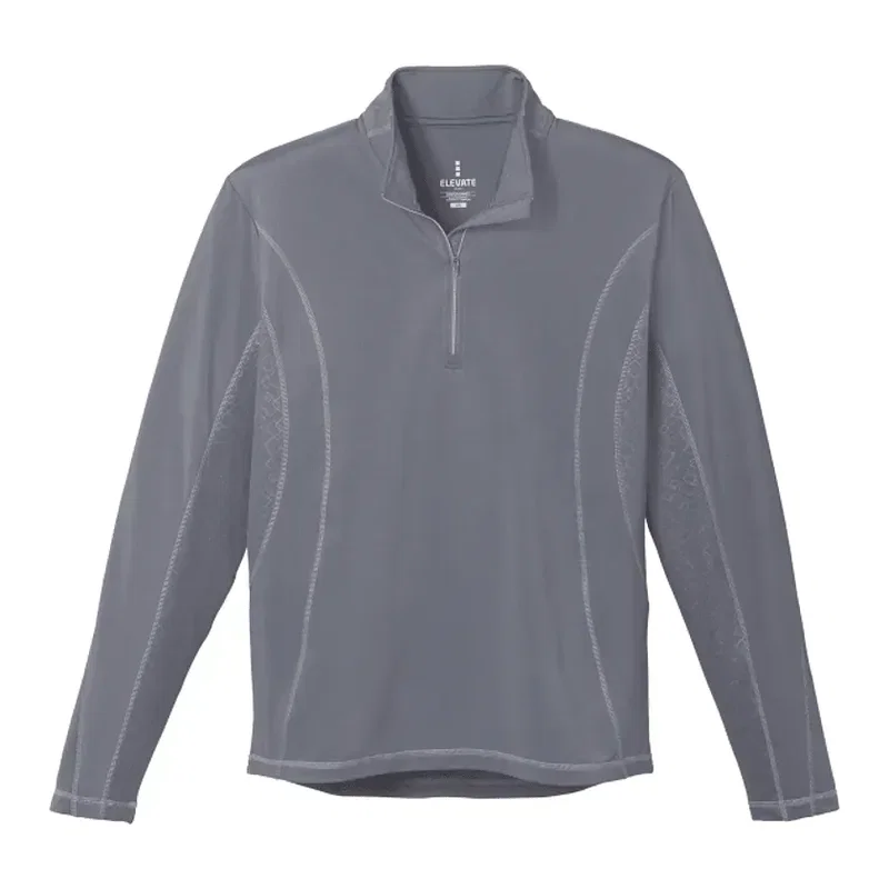 Branded CALTECH Men's Knit Quarter Zip Top — view 22