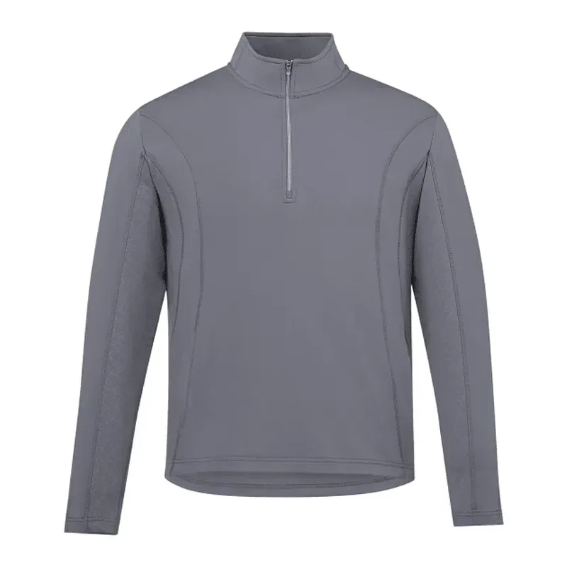 Branded CALTECH Men's Knit Quarter Zip Top — view 24