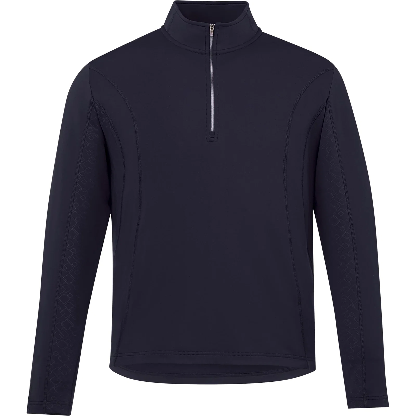 Branded CALTECH Men's Knit Quarter Zip Top — view 25