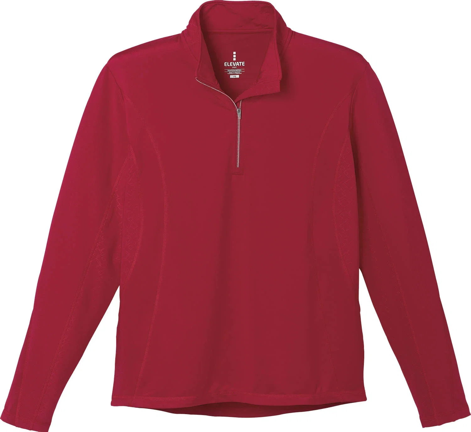 Branded CALTECH Men's Knit Quarter Zip Top — view 30