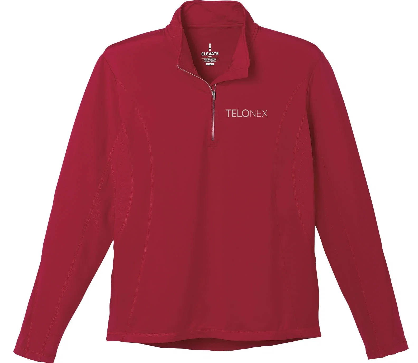 Branded CALTECH Men's Knit Quarter Zip Top — view 31